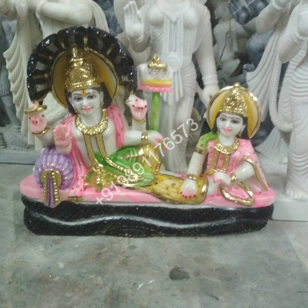 Resting Vishnu Laxmi On Sheshnaag